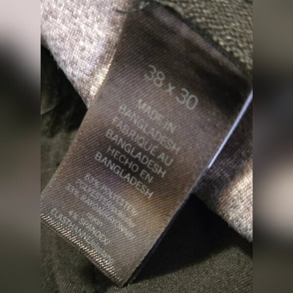 Kenneth Cole Techni Cole Chino Black Pants. - Picture 11 of 13